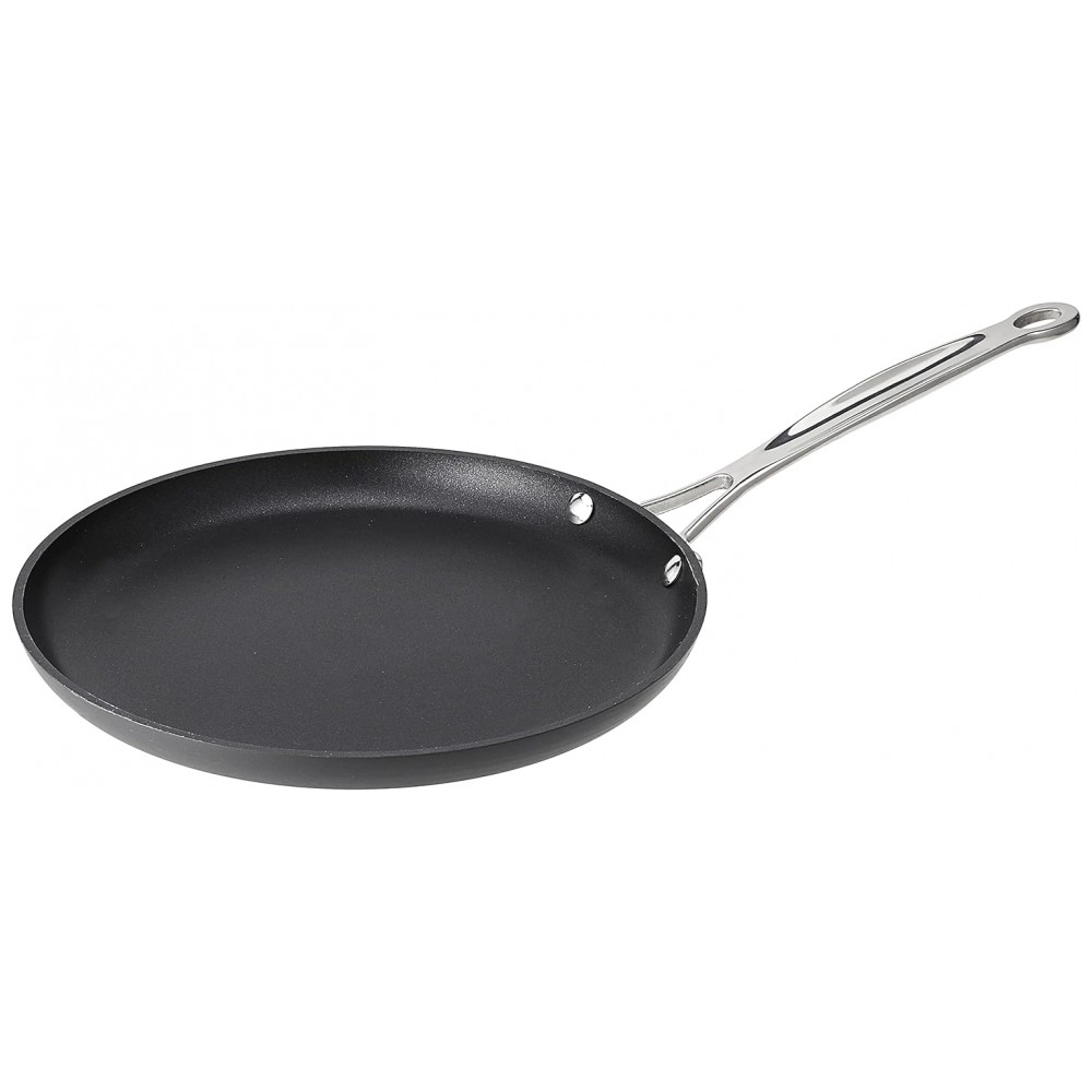 ECTQ00G3DN000B_0 jpg - Frigideira Antiaderente para Panquecas, Aço Anodizado, Cuisinart 623 24 Chefs Classic
