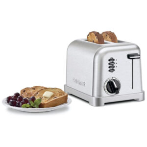 ECTQ0NZ1A0000B_3 jpg - Torradeira Elétrica Metal Classic, Com 2 Fatias, Inox Escovado, 110v, CUISINART CPT 160, Prateado