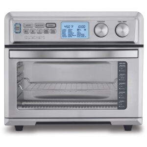 Forno Elétrico de Bancada com Tela LCD e Controle de Temperatura e Temporizador, 110V 1800W, Cuisinart TOA 95, Prata