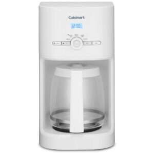Cafeteira Elétrica Programável com Tela LCD e Painel de Controle, Branca, 110v, CUISINART DCC 1120, Branco