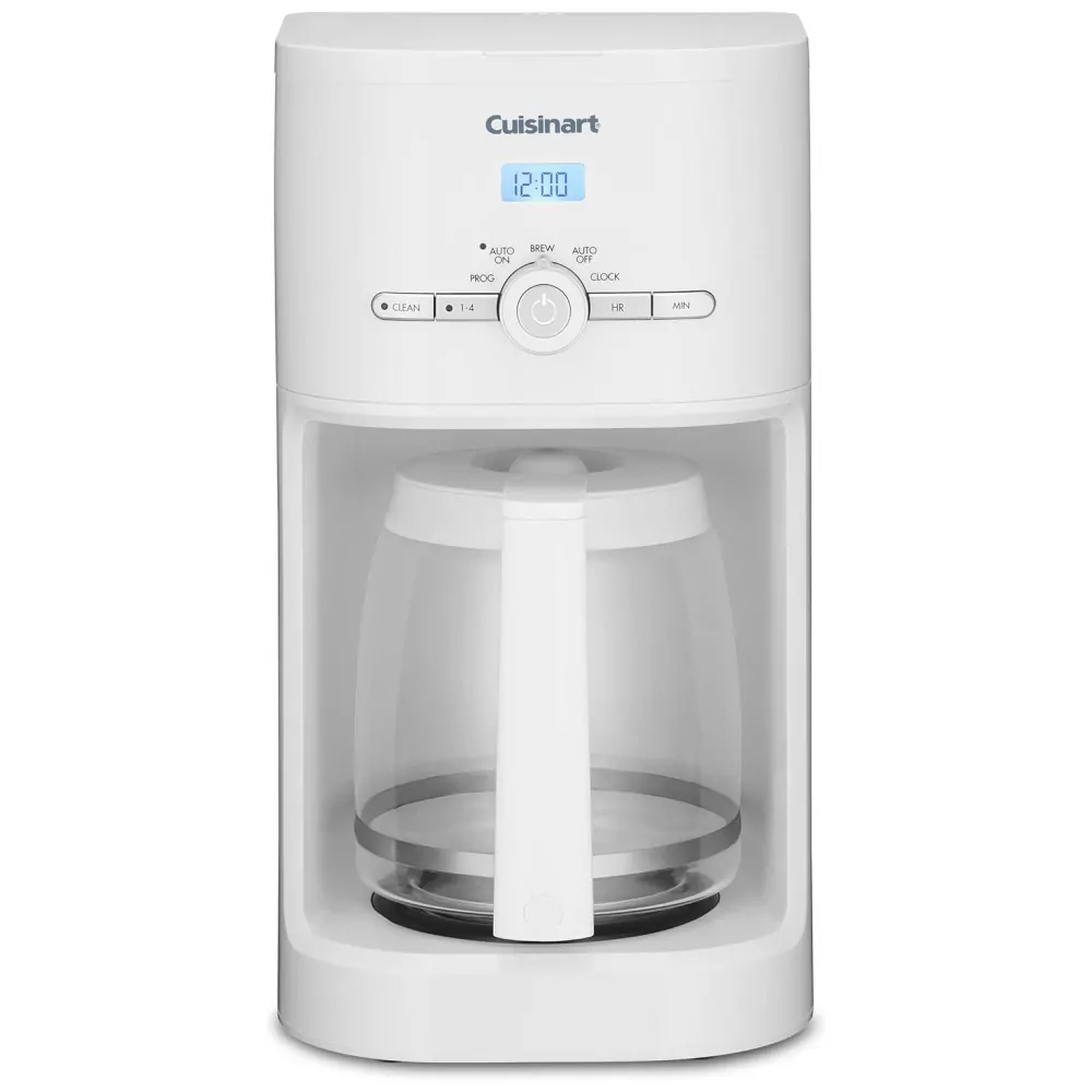 Cafeteira Elétrica Programável com Tela LCD e Painel de Controle, Branca, 110v, CUISINART DCC 1120, Branco