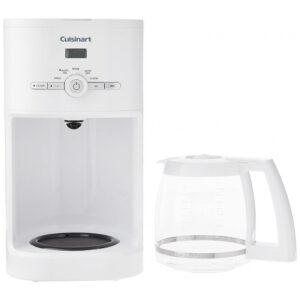 Cafeteira Elétrica Programável com Tela LCD e Painel de Controle, Branca, 110v, CUISINART DCC 1120, Branco