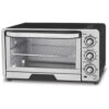 ECTQ2W43DJ670B_0-1 jpg - Forno Elétrico de Bancada 40 com 7 Níveis de Temperatura e 4 Funções, 1800W, 110v, CUISINART TOB 40N, Prateado