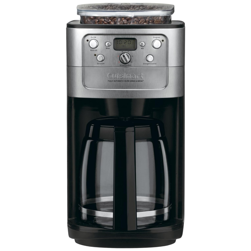 ECTQ2ZCS9T000B_0 jpg - Cafeteira Elétrica Programável, Digital, 110v, CUISINART DGB 700BC, Preto