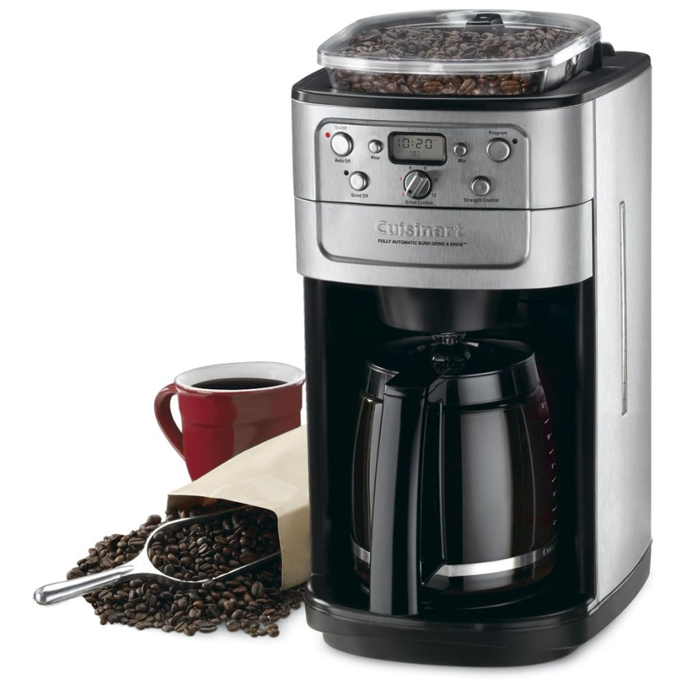 ECTQ2ZCS9T000B_3 jpg - Cafeteira Elétrica Programável, Digital, 110v, CUISINART DGB 700BC, Preto