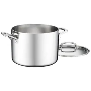ECTQ4516VY400B_0 jpg - Caldeirão com Tampa 6 Litros em Aço Inoxidável Triplo Cuisinart French Classic