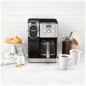 ECTQ48B2T9PB0B_2-2 jpg - Cafeteira Programável 1 Litro em Aço Inoxidável com Painel Digital, 110V 1100W, Cuisinart SS16, Prata e Preta