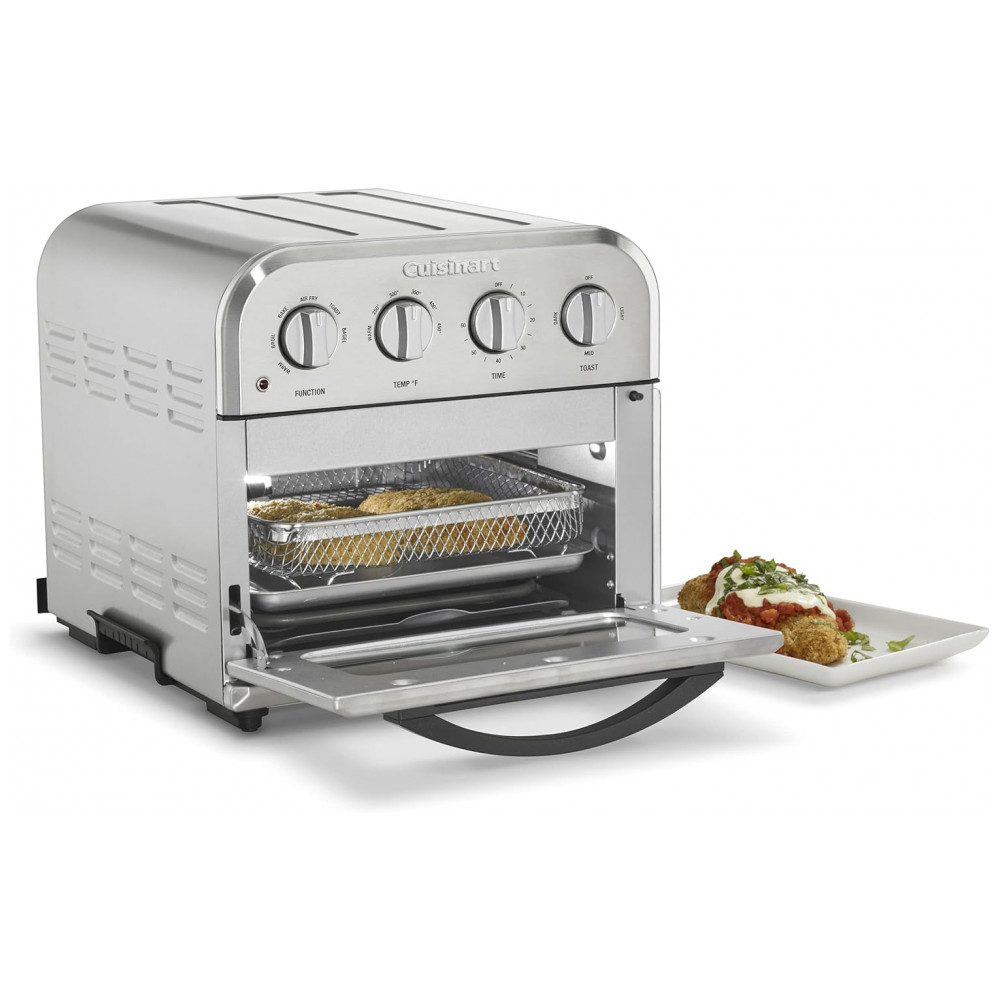 ECTQ5MPQSLW70B_2-2 jpg - Forno Compact AirFryer Torradeira, CUISINART TOA 28, Prateado