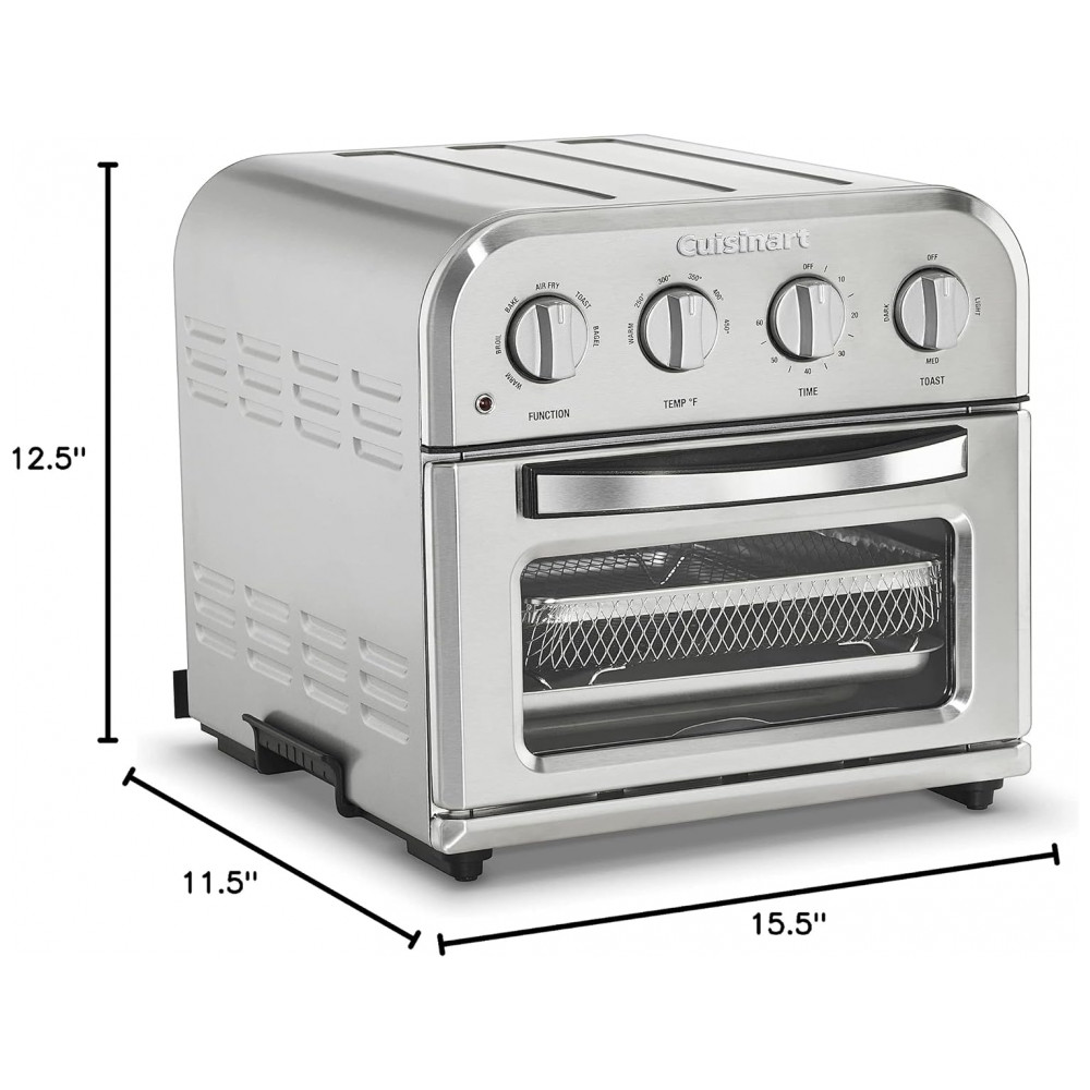 ECTQ5MPQSLW70B_6-1 jpg - Forno Compact AirFryer Torradeira, CUISINART TOA 28, Prateado