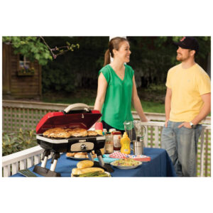 ECTQ6AWW4H400B_4 jpg - Grill, Churrasqueira, Portatil, Gás, CUISINART CGG 180T, Vermelho