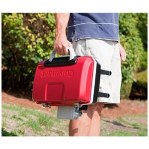ECTQ6AWW4H400B_6 jpg - Grill, Churrasqueira, Portatil, Gás, CUISINART CGG 180T, Vermelho