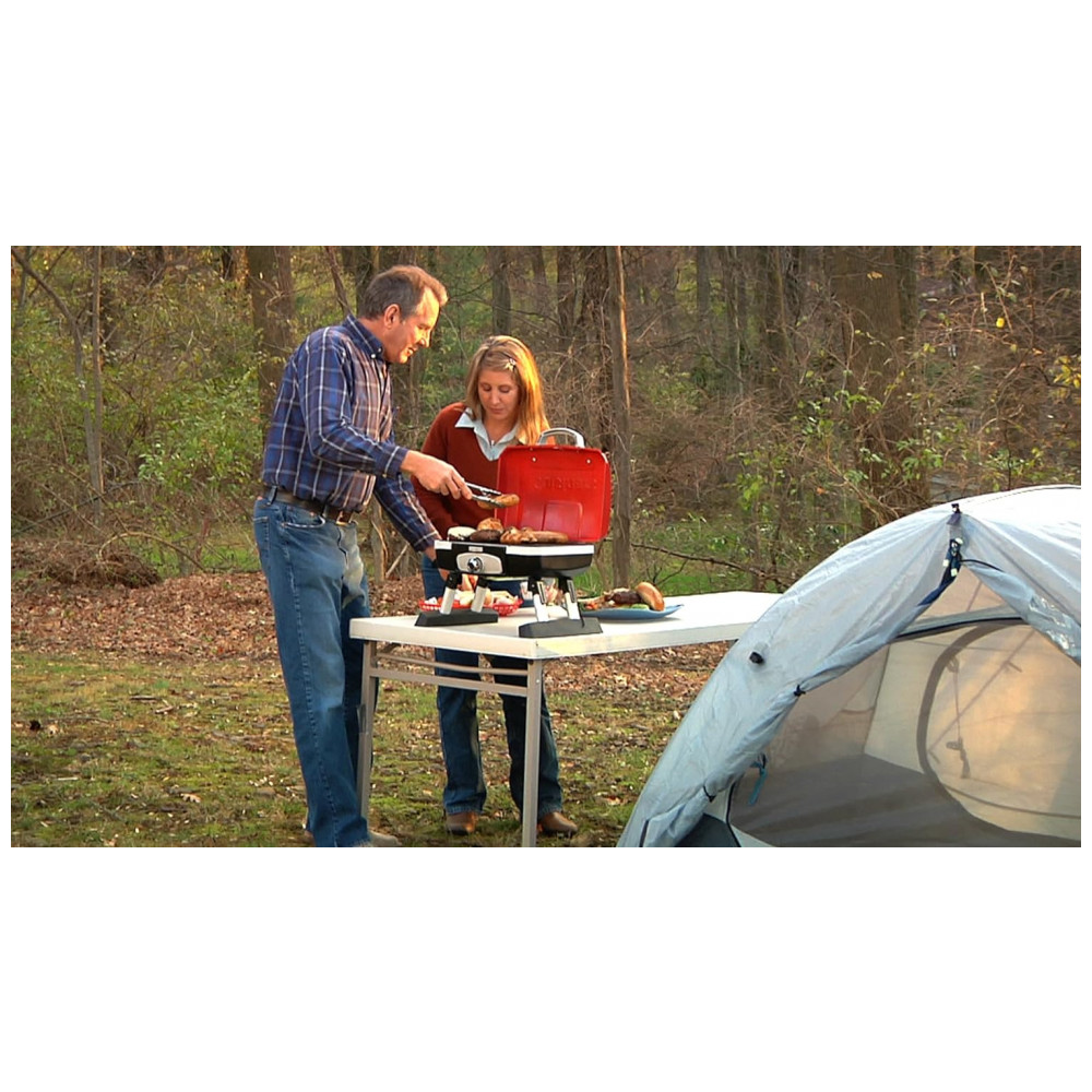ECTQ6AWW4H400B_9 jpg - Grill, Churrasqueira, Portatil, Gás, CUISINART CGG 180T, Vermelho