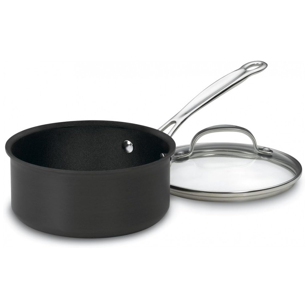 ECTQ6I5OL1000B_2-2 jpg - Conjunto de Panelas e Frigideira Antiaderente, 10 Peças em Aço Anodizado, Cuisinart 66 10 Chefs Classic