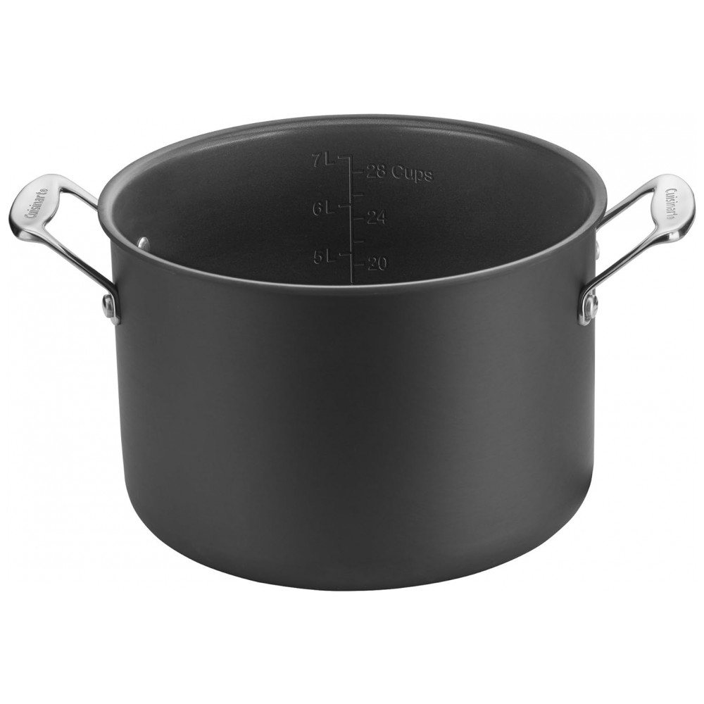 ECTQ6I5OL1000B_4-2 jpg - Conjunto de Panelas e Frigideira Antiaderente, 10 Peças em Aço Anodizado, Cuisinart 66 10 Chefs Classic