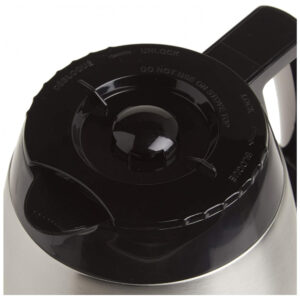 ECTQ6LRRI1000B_2 jpg - Jarra, Copo para Cafeteira, capacidade de 2,8 mL ou 10 xícaras, CUISINART DGB 600RC, Preto