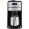ECTQ6PJFPCD80B_0-1 jpg - Cafeteira Automática até 10 Xícaras com Jarra de Vidro, Cuisinart DGB 450, 110V, Cinza