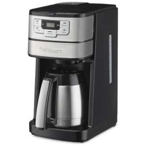 ECTQ6PJFPCD80B_2-1 jpg - Cafeteira Automática até 10 Xícaras com Jarra de Vidro, Cuisinart DGB 450, 110V, Cinza
