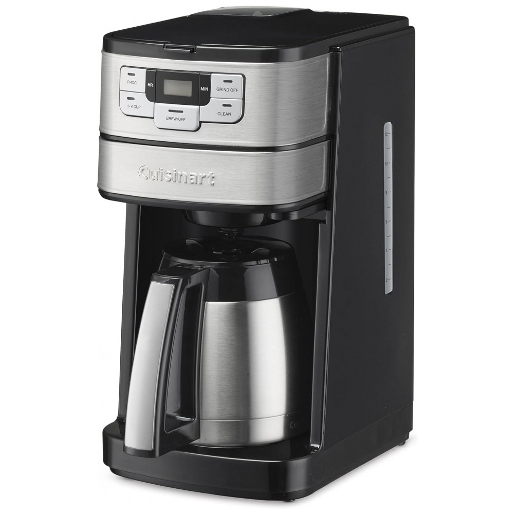 ECTQ6PJFPCD80B_2-1 jpg - Cafeteira Automática até 10 Xícaras com Jarra de Vidro, Cuisinart DGB 450, 110V, Cinza