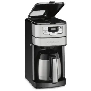 ECTQ6PJFPCD80B_3-1 jpg - Cafeteira Automática até 10 Xícaras com Jarra de Vidro, Cuisinart DGB 450, 110V, Cinza