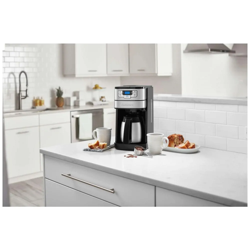 ECTQ6PJFPCD80B_6-1 jpg - Cafeteira Automática até 10 Xícaras com Jarra de Vidro, Cuisinart DGB 450, 110V, Cinza