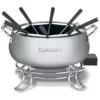 ECTQ84RR81000B_0 jpg - Panela de Fondue Elétrica 2.8 L com 8 Garfos, 1000W, Aço Inoxidável, 110v, CUISINART CFO 3SS, Prateado