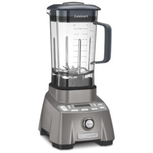 Liquidificador de Bancada com Jarra de 1,8 Litros, Turbo Controle de Velocidade Variável, 110V 2000W, CUISINART CBT 2000, Cinza