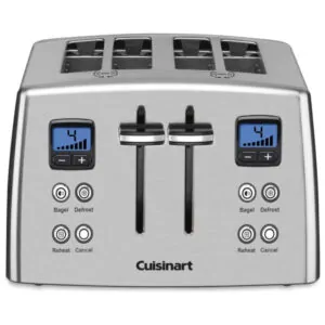 ECTQ8AUV1L900B_0 jpg - Torradeira Elétrica, 4 Fatias, Aço Inoxidável, 110v, CUISINART CPT 435, Prateado