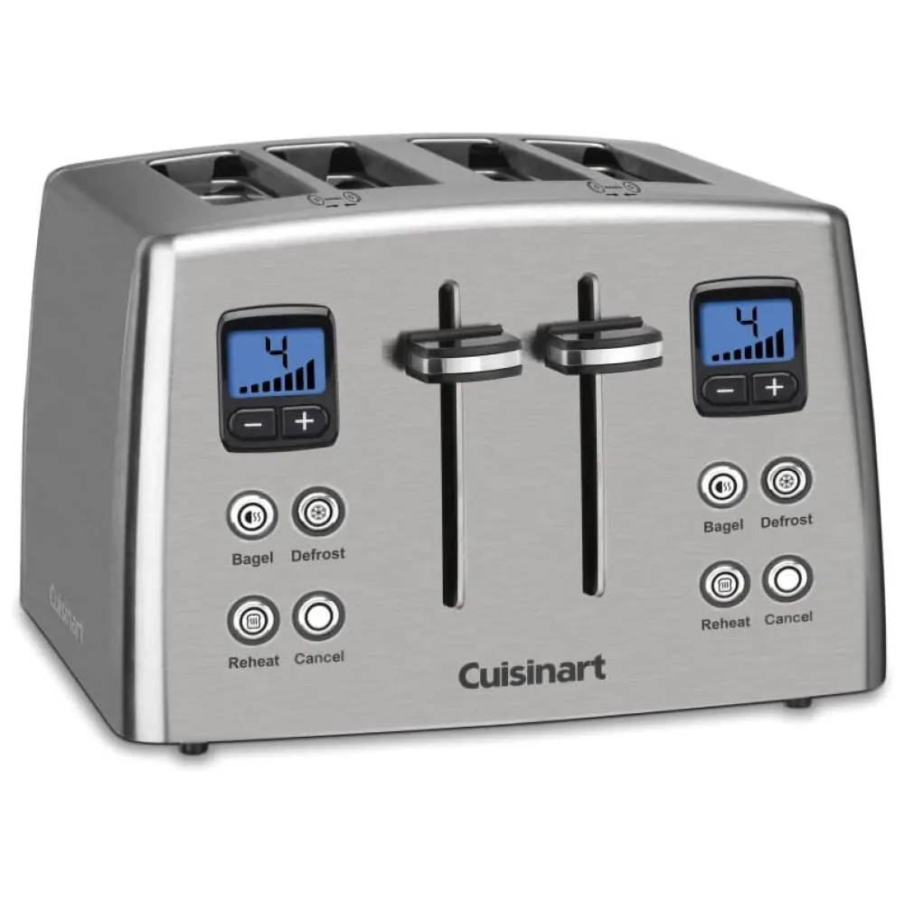 ECTQ8AUV1L900B_1 jpg - Torradeira Elétrica, 4 Fatias, Aço Inoxidável, 110v, CUISINART CPT 435, Prateado