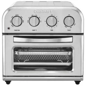 ECTQ8BK8Y1V70B_0-1 jpg - Fritadeira Elétrica Air Fryer, Torradeira, 110v, CUISINART TOA 28, Prateado