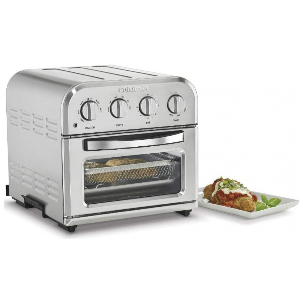ECTQ8BK8Y1V70B_2-1 jpg - Fritadeira Elétrica Air Fryer, Torradeira, 110v, CUISINART TOA 28, Prateado