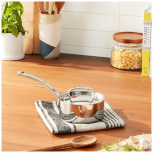 ECTQ8IZ5VY400B_4 jpg - Panela com Tampa 1 Litro em Aço Inoxidável Triplo, Cuisinart French Classic