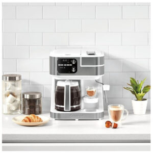 ECTQ8X4ZW3WC0B_3-1 jpg - Cafeteira 4 em 1 Compatível com Cápsulas de Expresso e Nespresso com Vaporizador de Leite e Desligamento automático, 110V, Cuisinart SS 4N1W, Branca
