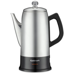 ECTQ8XFH7A000B_0-1 jpg - Chaleira Elétrica Classic Xícaras em Aço Inoxidável Cor, CUISINART PRC 12, Prateado