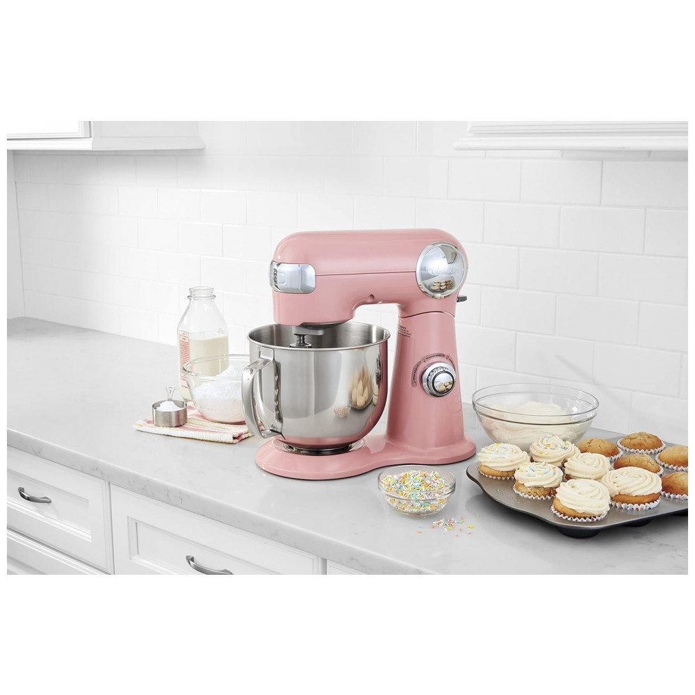 ECTQ978HPK990B_2 jpg - Batedeira Planetária Cuisinart SM 50CO Precision Master 5,2 L 12 Velocidades Coral, Aço Inox, 500 W, 110 V