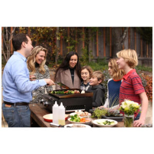 Grelhador a gás Gourmet, CUISINART CGG 501, Cinza