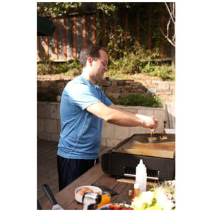 Grelhador a gás Gourmet, CUISINART CGG 501, Cinza