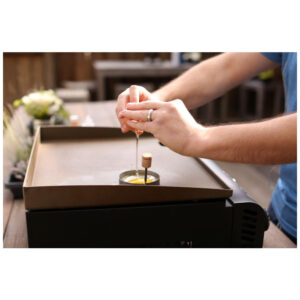 Grelhador a gás Gourmet, CUISINART CGG 501, Cinza