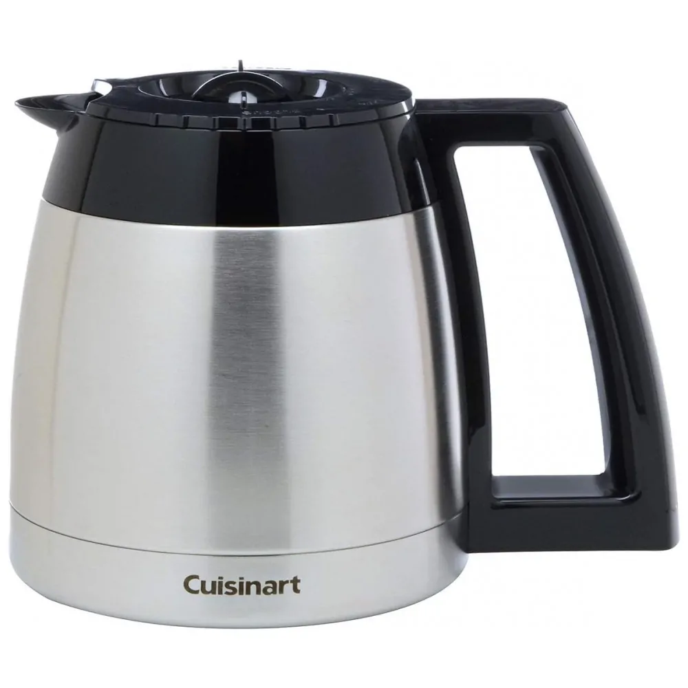 ECTQA31PDR510B_0 jpg - Jarra, Copo para Cafeteira, capacidade de 2,8 mL ou 10 xícaras, CUISINART DGB 600RC, Preto
