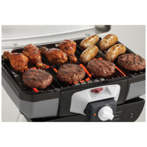 ECTQAGRBQV400B_4 jpg - Grill, Churrasqueira, Portátil, Elétrica, 110v, CUISINART CEG 980, Prateado