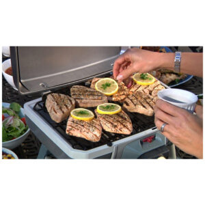 ECTQAGRBQV400B_6 jpg - Grill, Churrasqueira, Portátil, Elétrica, 110v, CUISINART CEG 980, Prateado