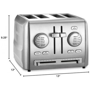ECTQAVPH19B10B_5-1 jpg - Torradeira, com 4 fatias, 900W, aço inoxidável, 110v, CUISINART CPT 640P1, Prateado