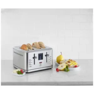 ECTQB1RPJBM80B_3 jpg - Torradeira, com 4 fatias, 1800W, aço inoxidável, 110v, CUISINART CPT 740, Prateado