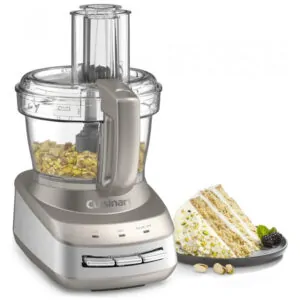 ECTQBNSYV7X90B_1-1 jpg - Processador de Alimentos Multifuncional 2.4L em Aço Inoxidável, 950W, 110v, CUISINART E9CUIFP110SS, Dourado