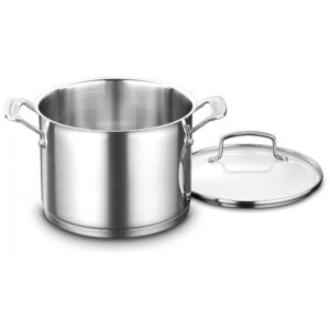 ECTQC0P1R7H10B_0 jpg - Caldeirão com Tampa 6 Litros em Aço Inoxidável, Cuisinart