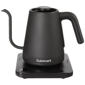 ECTQC6T8TCK80B_0-2 jpg - Chaleira Elétrica 1L com Controle de Temperatura, 110v, CUISINART GK 1, Preto