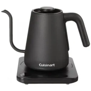 ECTQC6T8TCK80B_0-2 jpg - Chaleira Elétrica 1L com Controle de Temperatura, 110v, CUISINART GK 1, Preto