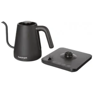 ECTQC6T8TCK80B_3-2 jpg - Chaleira Elétrica 1L com Controle de Temperatura, 110v, CUISINART GK 1, Preto
