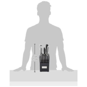 ECTQCWL33AT00B_4 jpg - Conjunto de Facas, Graphix, aço inoxidável, CUISINART C77SS 13P, Preto