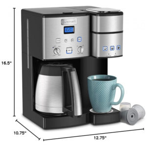 ECTQCWV956M70B_6 jpg - Cafeteira Elétrica Programável, 110v, CUISINART SS 20, Preto