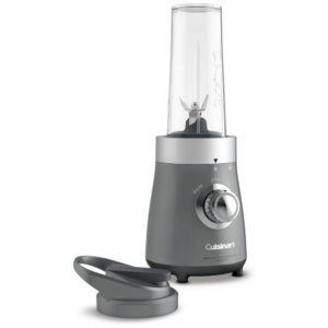 ECTQDH7NS68C0B_1-3 jpg - Centrífuga de Frutas 470mL em Aço Inoxidável com Indicadores em LED e Botão Giratório, 450W, Cuisinart, Prata